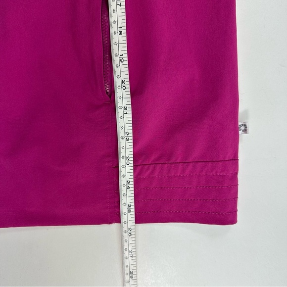 Zenergy By Chico’s Lightweight Vest Top Women’s Large Full Zip Pockets Pink - Picture 7 of 7